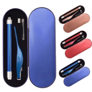 Earwax Removal Tool Set Light Ear Cleaning Spoon Tweezer Set Children Ear Scorpion Set Ear Care discountshub