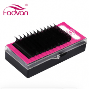 Fadvan Long Lash 15-20mm Eyelash Extension Wholesale Mink Faux Classic Individual False Lashes Extensions 20-25mm Super Soft discountshub