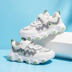 HOBIBEAR Unisex Kids Splicing Mesh Non Slip Breathable Casual Sneakers discountshub