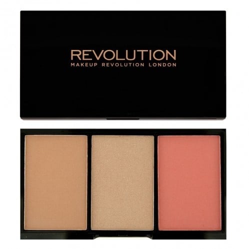 Makeup Revolution London Iconic Pro Blush Bronze And Brighten Palette - Rave discountshub