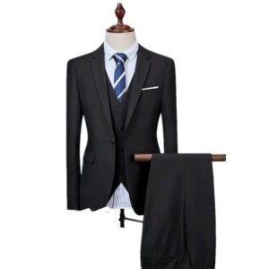 Men's Turkey Suit For Wedding And Business - Black discountshub