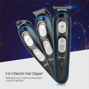 Professional 3 In 1 Electric Hair Clipper Set Rechargeable discountshub