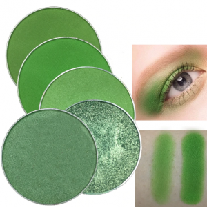 Red&Black INS Green Color Eyeshadow Pigment Waterproof Eyeshadow Makeup DIY Cosmetic Pallete Eye Makeup Charming discountshub