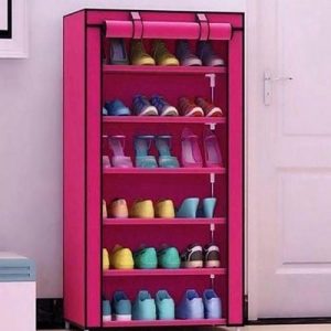 Single Column Shoe Rack- 6 Layers discountshub