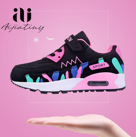 Spring New Kids Pu Leather Shoes Baby Girls Sport Sneakers Children Mesh Shoes Boys Fashion Casual Shoes Soft Brand Trainer 2020 discountshub