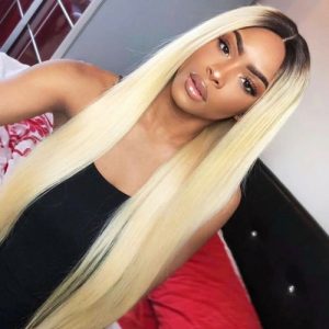 Straight Hair Mixed Color Charming Wig discountshub