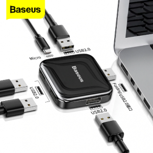 USB Hub USB 2.0 Hub 2.0 Multi USB A TO USB 2.0 HUB MINI HUB Splitter Adapter 4 IN 1 Multiple USB 2.0 HUB USB-Hub Expander For PC discountshub