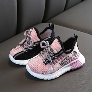 Unisex Kids Fabric Comfy Breathable Lightweight Casual Sneakers discountshub