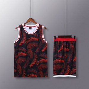 Unisex Men Women Sports Vest Jersey Shorts Basketball Set discountshub