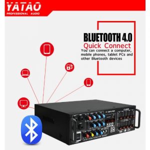 Yta Power Amplifier With Led Display And Bluetooth discountshub