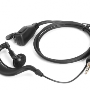 1 Pin G Shape Earpiece Headset with PPT Mic for Yaesu Vertex Radio VX-6R 7R VX-6E, VX-6R, VX-7E, VX-7R vx-120, vx-127, vx-170 discountshub