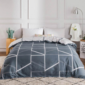 100% Cotton Duvet Cover Comforter Quilt Blanket Case 100% Cotton with Zipper Twin Full Queen King Double Single Size discountshub