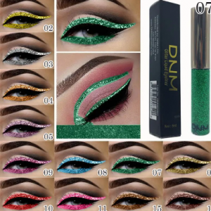 16 Colors Shiny Pearlescent Liquid Eyeliner Pen Metal Sequins Diamond Eyeliner Pen Eye Makeup discountshub