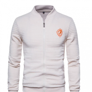 2020 New Spring Eagle Embroidery Bomber Jacket Men Cardigan Stand Collar Jacket Men Casual Plaid Zipper Mens Coats and Jackets discountshub