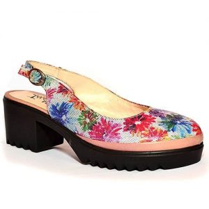 Amaros Ladies Platform Sandal- Multicolour discountshub