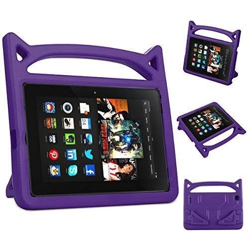 Amazon Fire 7 Tablet With Alexa, 7" Display, 1gb Ram/ 16GB Storage + Proof Case -Purple discountshub