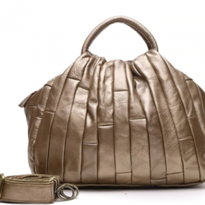 Arliwwi Brand Designer REAL LEATHER Tote Handbag For Women Genuine Cowhide Handmade Patchwork Elegant Cross body Bags Lady GJ01 discountshub