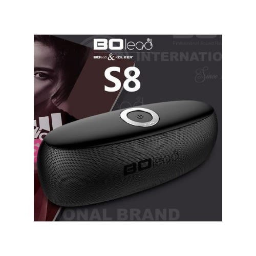 BOlead S8 Portable Subwoofer Bleutooth Speaker - Black discountshub