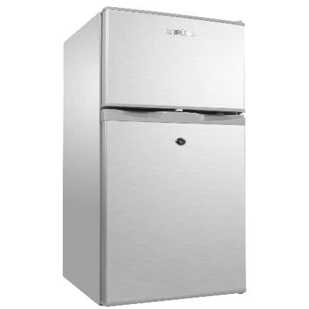 Bruhm 100 Lts Silver Double Door Reffrigerator - Brd-105 discountshub