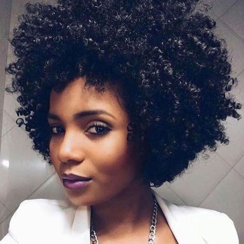 Hort Afro Curly Mix Hair Wig With Bangs Synthetic New Arrival Cheap Wigs discountshub