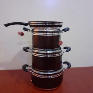 Kinelco Aluminium Non-Stick Cookware Set.KN-6016 discountshub