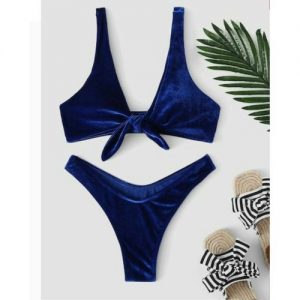 Knot Tie Fashion Bikini Set discountshub