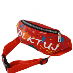 Letter Print Fanny Pack Kid Girls Crossbody Bum Bag Zipper Chest Waist Bags Cute Children PU Leather Belt Adjustable Organizer discountshub