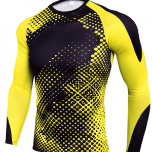 Long Sleeve Compression Shirt Men Quick Dry Gym T Shirt Fitness Sport Shirt Male Rashgard Gym Workout Traning Tights For Men discountshub