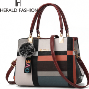 New Designer Plaid Women Shoulder Bag Handbag Female Stitching Wild Messenger Bag Brand Totes Female Crossbody Bag Handbags discountshub