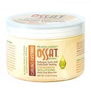 Ossat Naturals Curling Custard 5 in 1 Strengthening Solution 12 oz discountshub