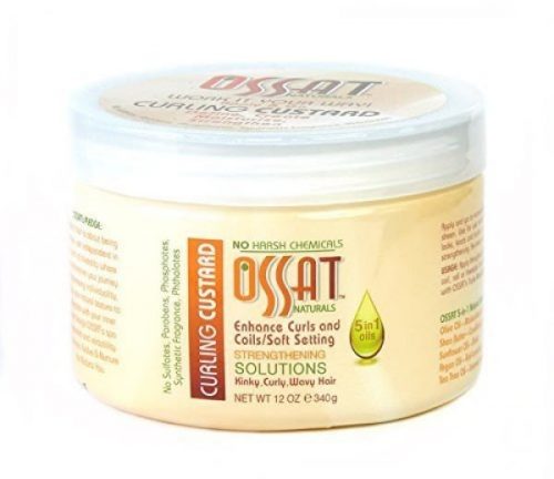 Ossat Naturals Curling Custard 5 in 1 Strengthening Solution 12 oz discountshub