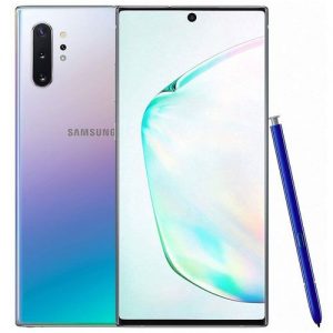 Samsung Galaxy Note 10 Plus (Note 10+) 6.8'' (12GB RAM, 256GB ROM),(12MP + 16MP) Dual SIM 4300 MAh Smart - Aura Glow discountshub
