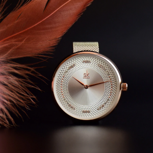 Shengke Creative Women Watches 3 Colors Stylish Japanese Quartz Ladies Watch Luxury Stainless Steel Clock Reloj Mujer Wife Gift discountshub