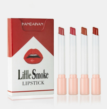Smoke Tube Lipstick Set Matte Velvet Lipstick Cigarette Lasting Silky Smooth Lip Stick discountshub