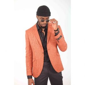 Stz Blazer In Orange discountshub