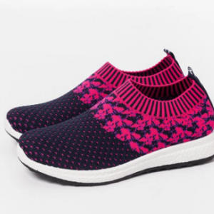 Women Outdoor Running Breathable Mesh Slip On Flat Sneakers discountshub