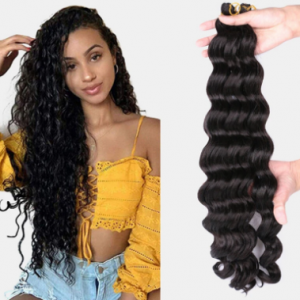 9 Colors Crochet Box Braids Hair Bundles Chemical Fiber Little Braid Ponytail Hair Ring discountshub