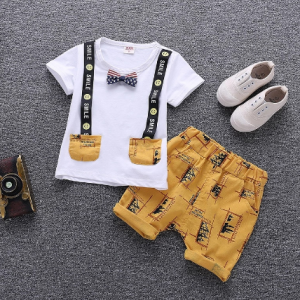 Baby Boy Clothes Summer Children Clothing Cartoon 2018 New Kids Cotton Cute Sets Baby Boy Outfit Costumes Baby discountshub