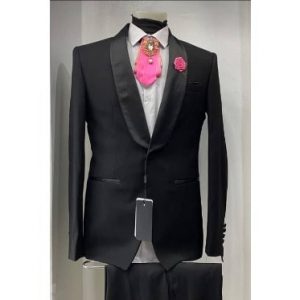 Casilla Men Suit For Wedding And Special Occasions -Black discountshub