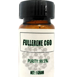 High Purity 99.5% Fullerene C60 Carbon 60 Fullerence C60 Fullerenes Buckminsterfullerene for Longevity Antioxidant Immune discountshub