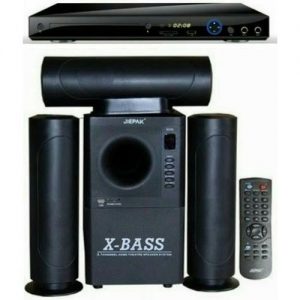 Jiepak Bigger And Better 3.1 Heavy Duty Home Theatre System With Bluetooth Function JP-6030 + Powerful DVD Player discountshub