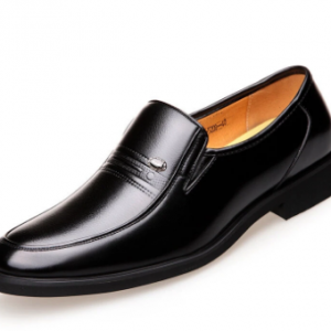 Men Microfiber Leather Breathable Slip-on Business Casual Dress Shoes discountshub