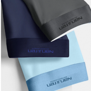 Multipacks Mens Boxer Briefs Graphene Antibacterial Breathable Ice Silk Elastic Underwears With Pouch discountshub