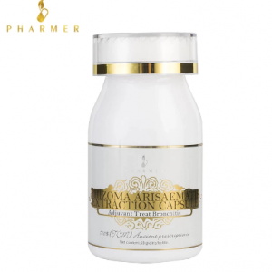 Pharmer Rhizoma Arisaematis Extraction Capsule, Adjuvant Treat Bronchitis, Cure itch and dry Throat, Cure Cough Disease, 50pcs discountshub