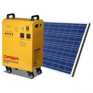 QASA The New Generation Qlink Solar Or Phcn Powered Generator - Solar Panel + Battery discountshub