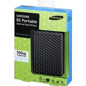Samsung External Hard Drive - 500GB discountshub