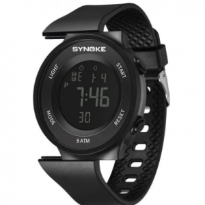 Sport Led Night Light Men Watch Waterproof Digital Waist Watch Simple Style Watch For Men discountshub
