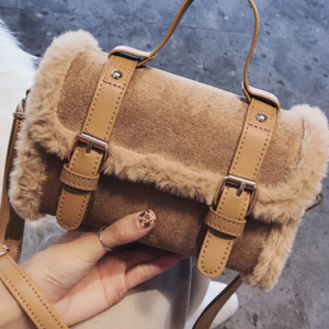 Women Plush Bag Handbag Cute Crossbody Bag discountshub