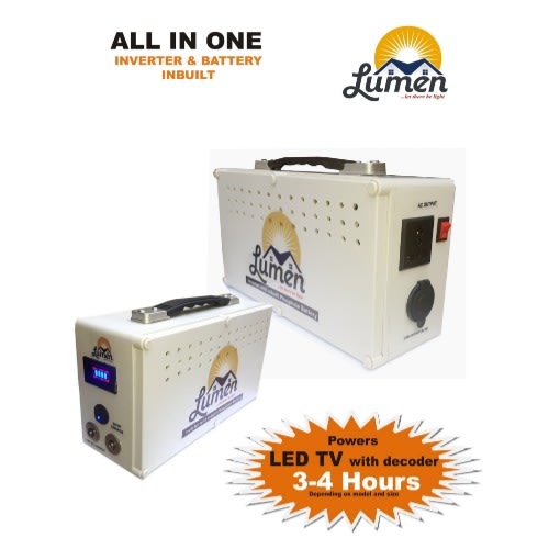 300w Inverter With Inbuilt Phosphate Lithium Battery- 256wh discountshub