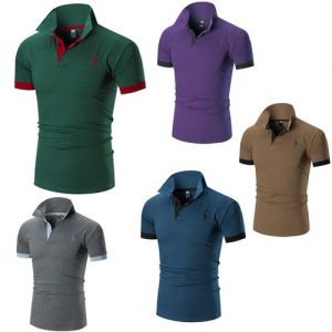 5-piece Polo Shirt For Men discountshub